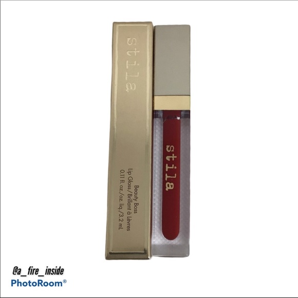 Stila Beauty Boss Lip Gloss In the Red new glam - Picture 12 of 16